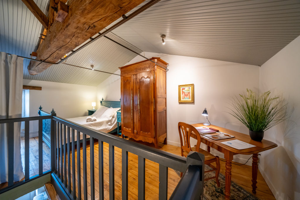 Les chambres du Gîte de l’Hubertière